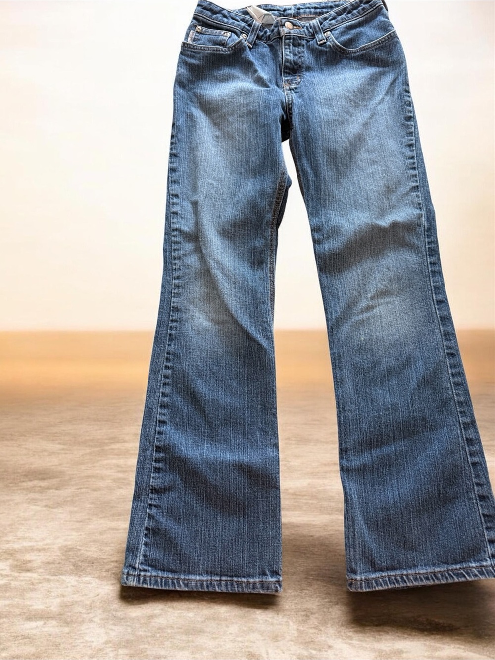 Carhartt Flared Women’s Blue Traditional Fit Jeans no Size Tag